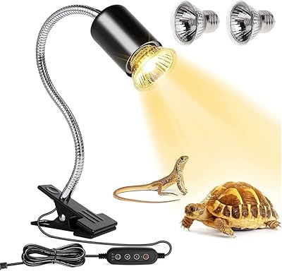 Lampe chauffante pour reptiles lampe uva uvb pour reptiles avec tuyau rotatif