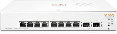 Aruba instant on 1930 10 x ge 8 ports gigabit ethernet