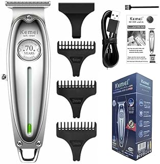Tondeuse à barbe et cheveux professionnelle avec lame en forme de t