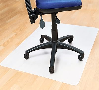 Tapis de chaise de bureau thmins 140 x 90 cm pour sols