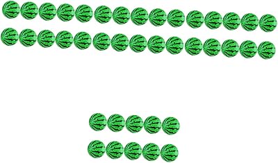 Safigle 40 pièces boules de pastèque jouet gonflable enfants jouets de sport jouets