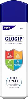 Poudre antifongique cipla clocip, 100 g (paquet de 3)