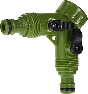 Raccord de tuyau purol à 2 ports avec robinet à boisseau, connecteur 3/4"