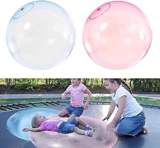 Ballon à bulles géant réutilisable ballons de plage gonflables pour adultes et enfants