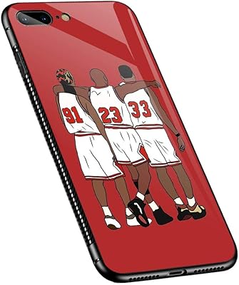 Coque pour iphone 8 plus, joueur de basket-ball 120 coques pour iphone 7