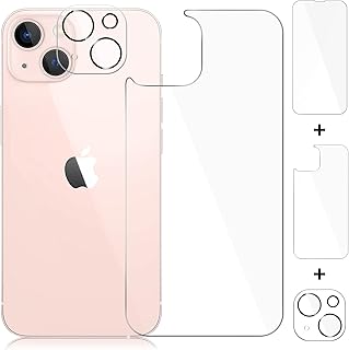 [lot de 3] dolamila protecteur d'écran pour iphone 13, protecteur d'appareil photo pour iphone 13, protecteur d'écran avant et arrière en verre trempé [anti-rayures] [nouvelle version] film de protection (6,1 pouces). Redéfinissez vos attentes shopping avec Diaytar