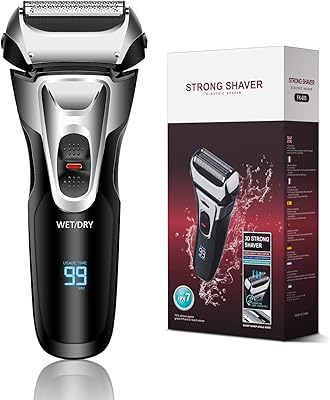 Rasoirs électriques pour hommes, rasoir électrique makingtec wet & dry pour hommes, rasoir