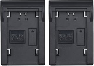 Andoer 2 pièces np-fz100 plaque de batterie plus récent double-quatre canaux chargeur