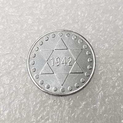 Pièce de monnaie de défi artisanal antique 1942 pologne 5 pièces en argent