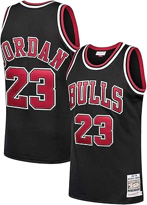 Chicago bulls nba 23 michael jordan 1997-98 maillot rétro sans manches en maille