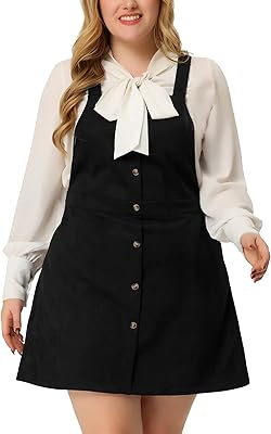 Robes de noël trapèze taille haute en daim pour femmes, grande taille