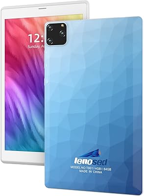 Tablette linozed t801 8 pouces quad core sim unique double caméra