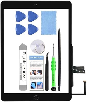 Kit de réparation d'écran de remplacement pour ipad 6 (6ème génération 2018) a1893
