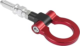 X auto hooks crochet de remorquage avant en alliage d'aluminium rouge pour voitures