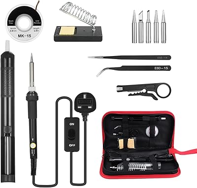 Kit de fer à souder morelian 13 en 1 60 w température réglable
