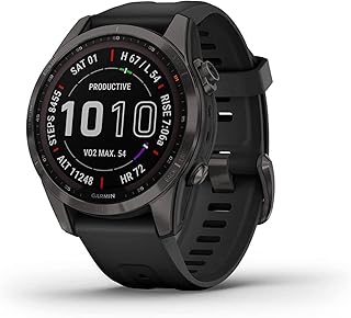 Garmin fenix ​​​​010-02539-25 fenix ​​​​7s sapphire solar, titan carbon/gaming, tu eu