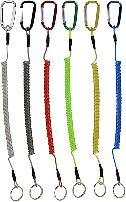 Corde de pêche enroulée the white shop, longe pour outils de kayak, corde