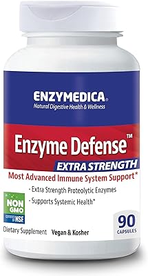 Enzymedica - enzyme defense extra fort, soutien du système immunitaire le plus avancé