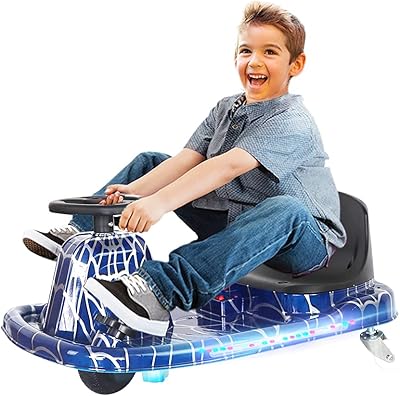 Scooter électrique cool baby go kart pour enfants de drift crazy kart