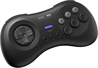 Contrôleur bluetooth 8bitdo m30 pour consoles, pc, mac et android avec sega genesis