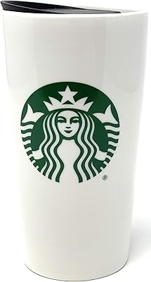 Tasse à café starbucks classic traveler (blanc/vert, 12 oz, 2020)