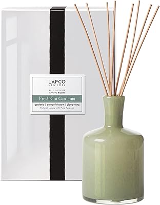 Lafco new york oud diffuseur - gardénia rafraîchissant, salon (39 ml)