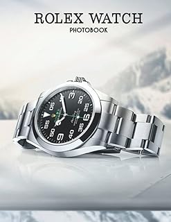 Livre photo de montres rolex : collection de la marque luxe en images