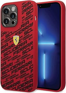 Cg mobile. coque en silicone liquide entièrement imprimée ferrari compatible avec iphone 14