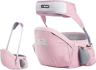 Porte-bébé sonaren hip seat, siège confortable en pur coton avec protection de ceinture
