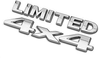 Autocollant logo de cicar 3d liberty, design chromé limité, taille 4 x 4
