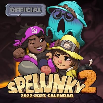 Spelunky 2 : calendrier officiel 2022 - calendrier de jeux vidéo 2022