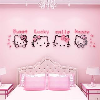 Pepsinol a 3d acrylique hello kitty stickers muraux, autocollants muraux autocollants pour décoration de chambre d'enfant (31,8 x 150 cm)). Diaytar Sénégal : Large gamme, petits prix, grande satisfaction