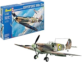 Revel 03986 supermarine spitfire mk.iia kit de modèle à l'échelle 1:32