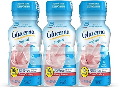 Glucerna nutritional shake, boisson diabétique pour soutenir la gestion de la glycémie, 10
