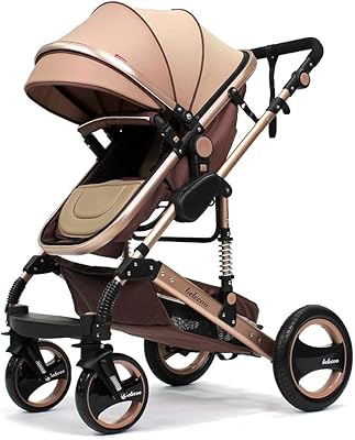Poussette bébé 3 en 1, modèle 2017, couleur kaki, de belico