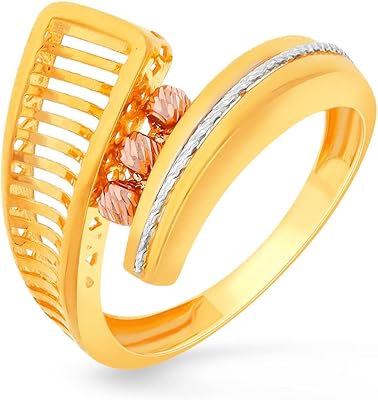 Bague en or 22 carats et diamants (916) de malabar rg1186832_t_15, or 22