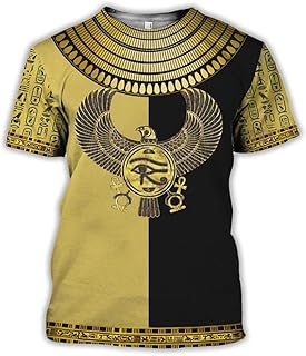 T-shirt de marque dieux de l'egypte ancienne déesses pharaon t-shirts pour hommes t-shirts