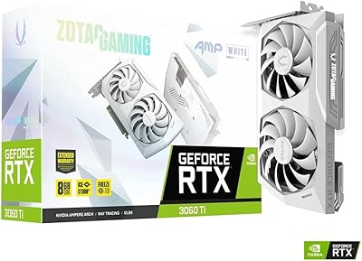 Carte graphique de jeu zotac geforce rtx 3060 ti amp édition limitée lhr