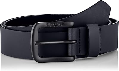 Ceinture en métal sen pour homme marron