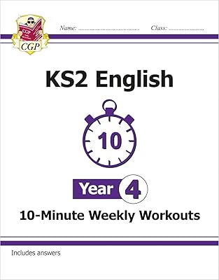 Entraînements hebdomadaires de 10 minutes en anglais ks2 - année 4