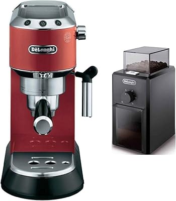 Machine à expresso en poudre delonghi, rouge - ec680.r + kg79