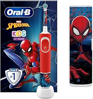 Brosse à dents électrique oral-b pour enfants, 1 manche marvel spider-man, 1 brosse, 1 sac de voyage, 3 ans et plus. Toutes les catégories, tous les prix sur Diaytar