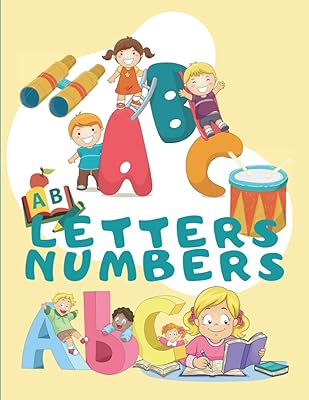Livre de traçage de lettres et de chiffres pour que les enfants apprennent