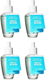 Bath & body works wonderless weekend & whole flowers fragrances pack de 4