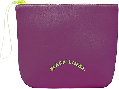 Sac en néoprène polyvalent noir limba carissa avec poignée en caoutchouc, violet, taille