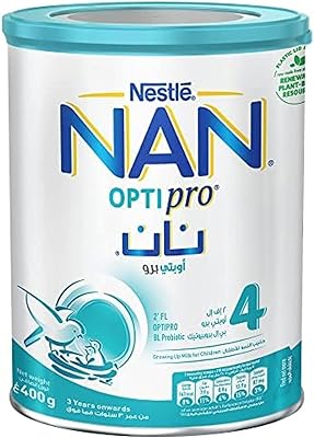 Lait de croissance nan nestlé opti pro 4, 400 grammes