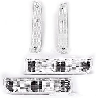 Clignotants xj pour jeep cherokee 1997-2001 - clignotants transparents + jeu de feux