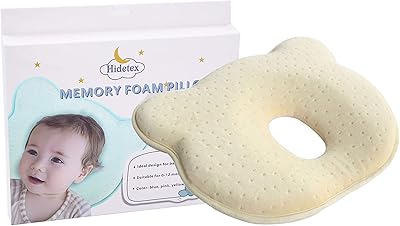 Oreiller pour bébé haydetics prévient le syndrome de la tête