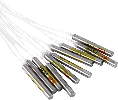 10 pièces sondes de capteur de température température numérique étanche pt100 platinum résistant