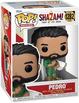 Funko pop! heroes : shazam 2 - pedro - figurine de collection
